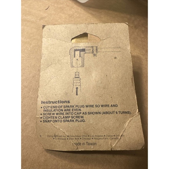 Dorcy Motorcycle Spark Plug MC41 Heat Resistant - Picture 2 of 5